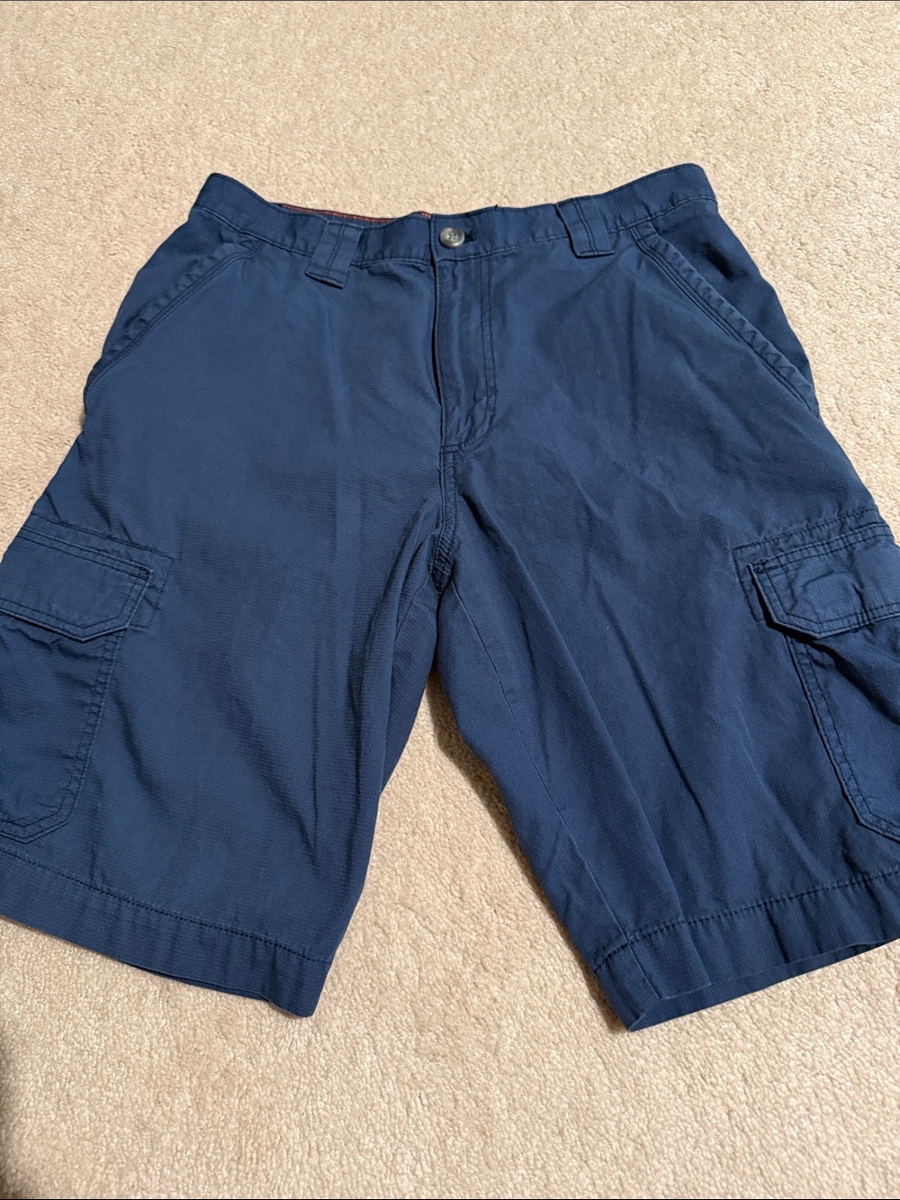 Eddie Bauer Navy Blue Men's Cargo Shorts